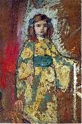 Henri Lebasque Prints Nono in a Japanese Robe Germany oil painting artist